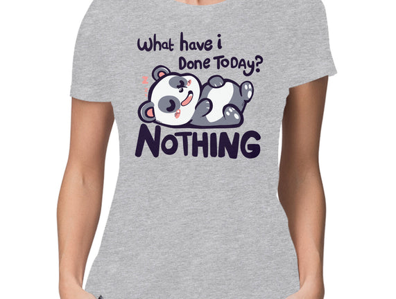 Done Nothing Today
