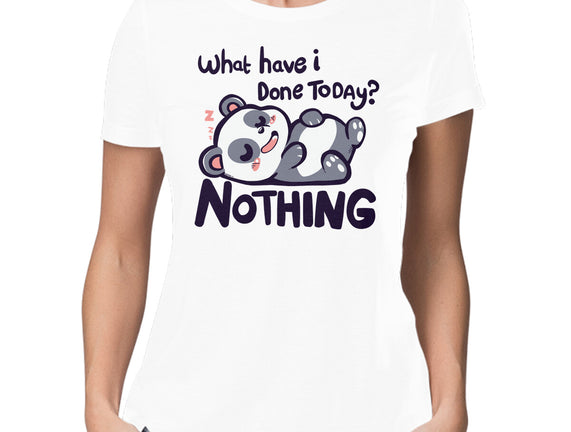Done Nothing Today