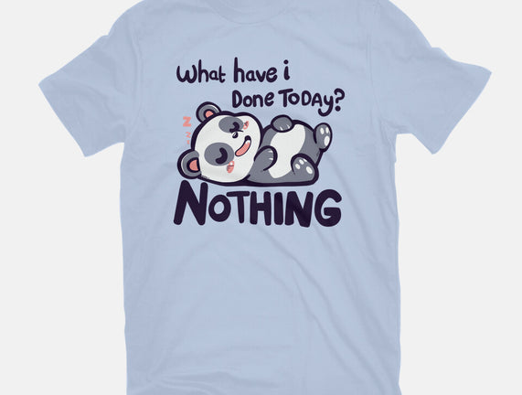 Done Nothing Today