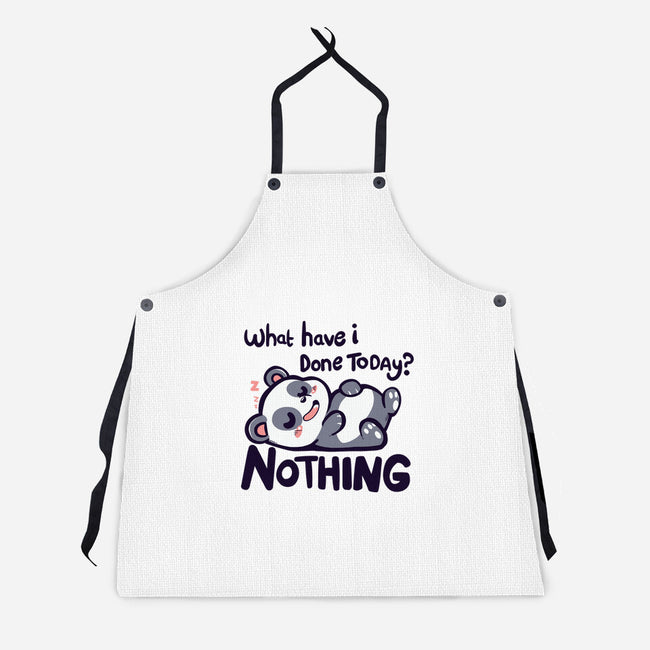 Done Nothing Today-unisex kitchen apron-TechraNova