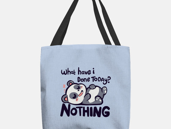 Done Nothing Today