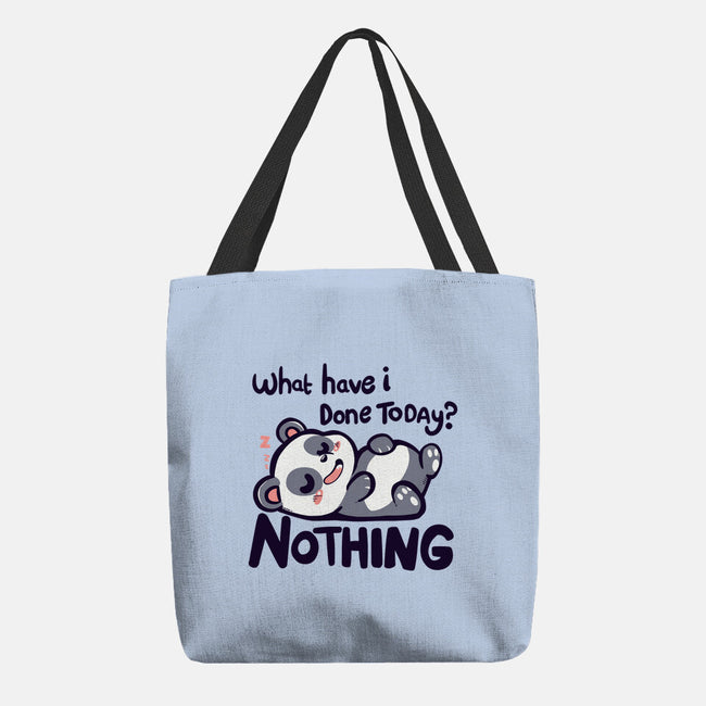 Done Nothing Today-none basic tote bag-TechraNova