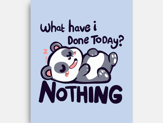 Done Nothing Today