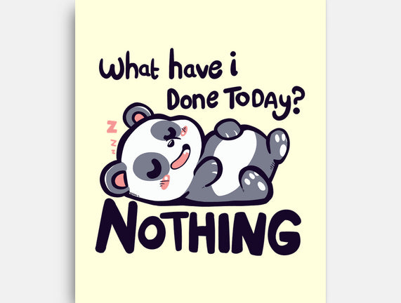 Done Nothing Today