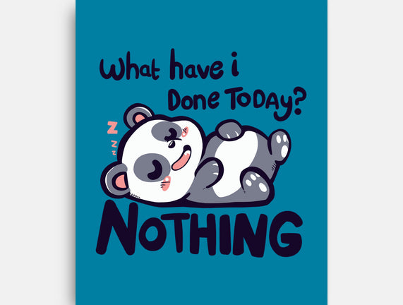 Done Nothing Today