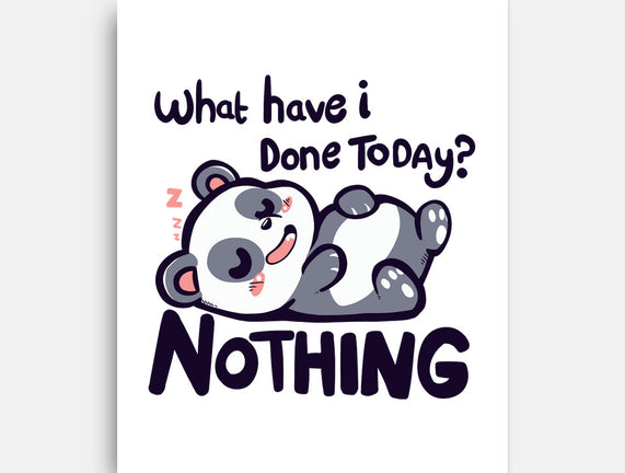 Done Nothing Today