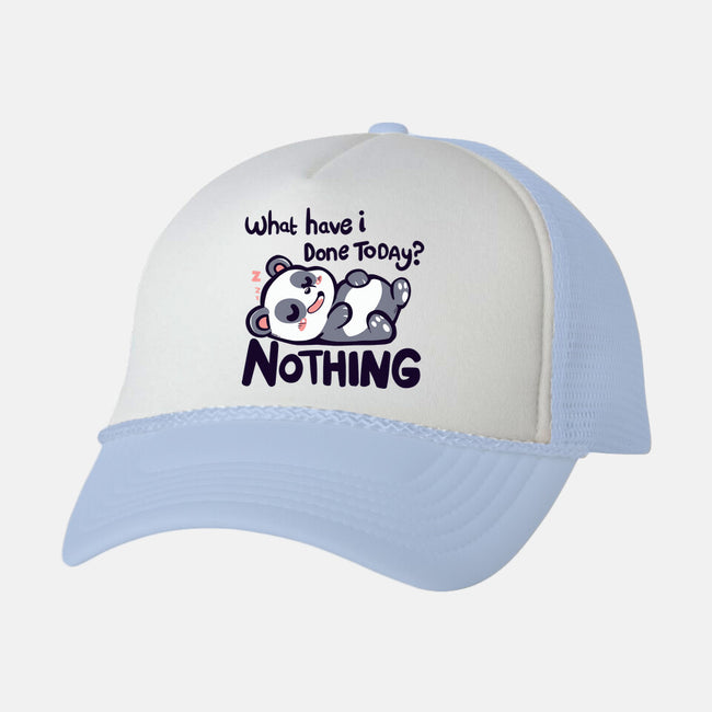 Done Nothing Today-unisex trucker hat-TechraNova