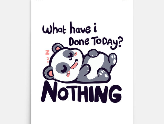 Done Nothing Today