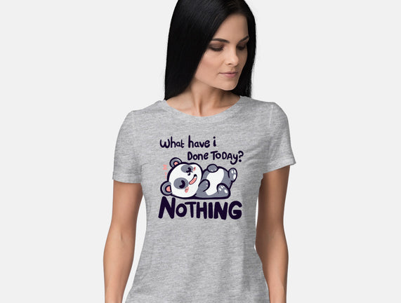 Done Nothing Today