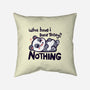 Done Nothing Today-none removable cover throw pillow-TechraNova