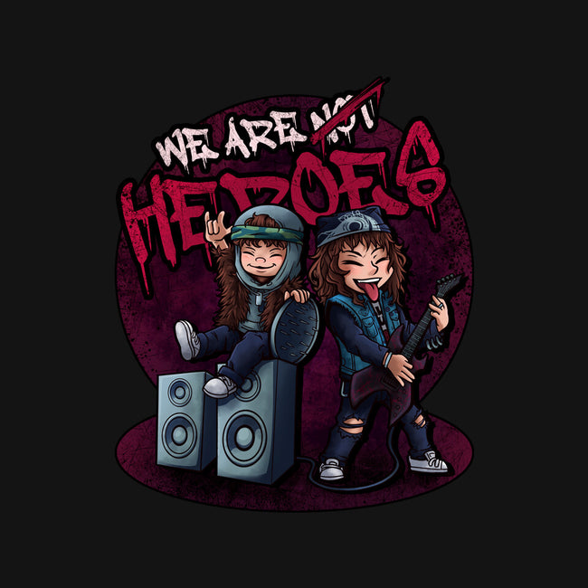We Are Heroes-none stretched canvas-Conjura Geek