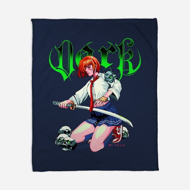 Dark Soul Assassin-none fleece blanket-heydale