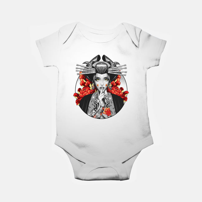 Irezumi Geisha-baby basic onesie-heydale