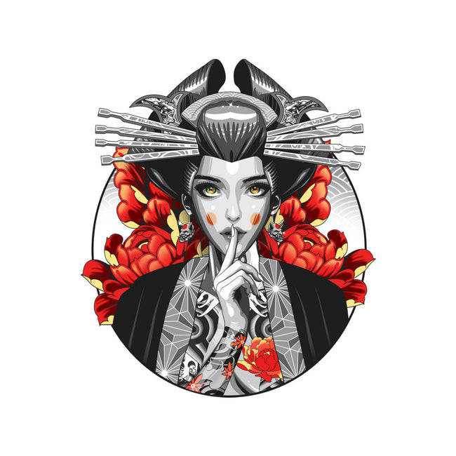 Irezumi Geisha-unisex kitchen apron-heydale