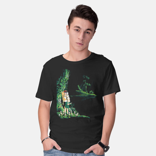 Wolf Princess-mens basic tee-Hova