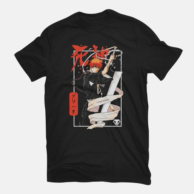 Samurai Ichigo-mens heavyweight tee-Bellades