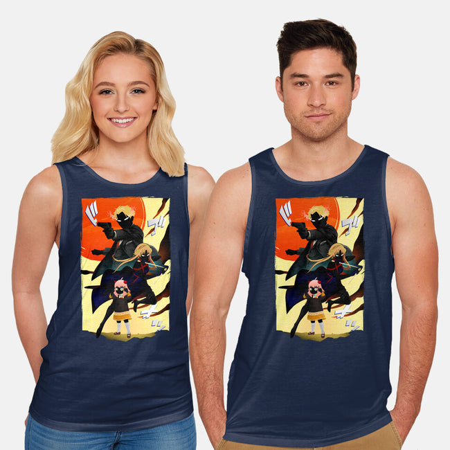 Spy Parents-unisex basic tank-bellahoang