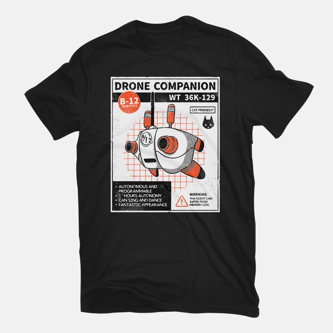 Drone Companion-youth basic tee-paulagarcia