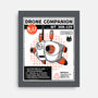 Drone Companion-none stretched canvas-paulagarcia