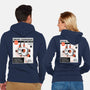 Drone Companion-unisex zip-up sweatshirt-paulagarcia
