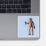 Outsider Graffiti-none glossy sticker-paulagarcia