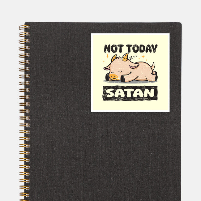 Sorry Satan-none glossy sticker-turborat14