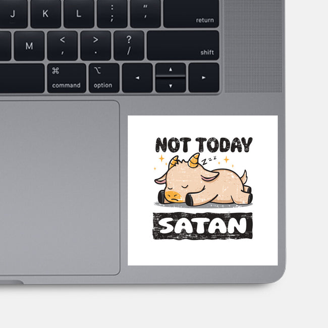 Sorry Satan-none glossy sticker-turborat14