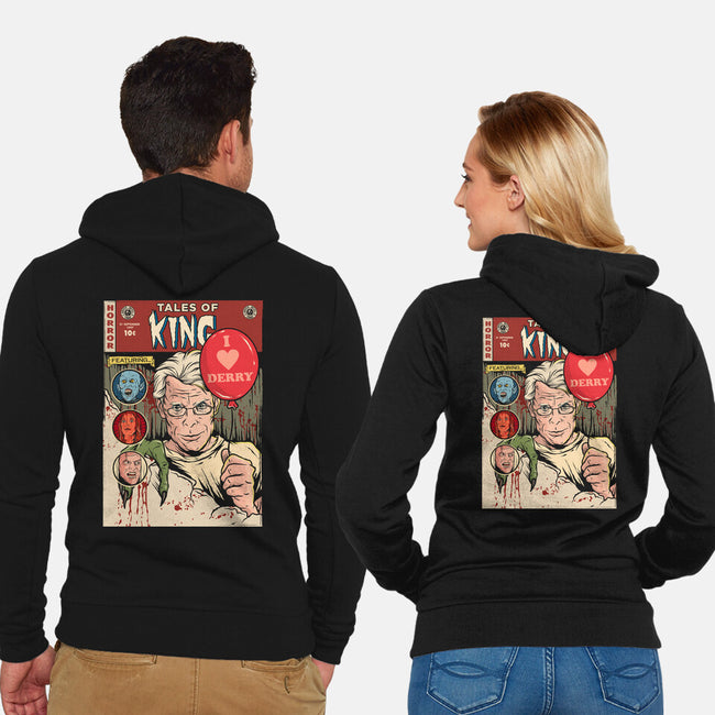 Tales Of King-unisex zip-up sweatshirt-Green Devil