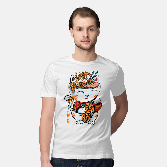 Lucky Noodles-mens premium tee-spoilerinc