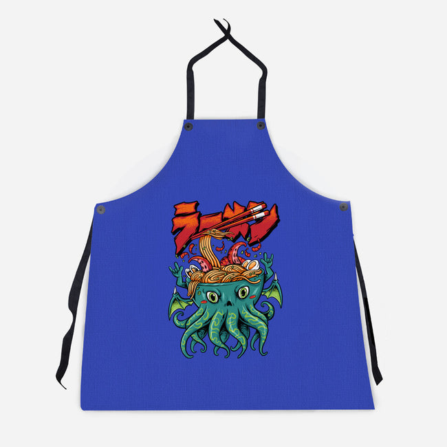 Cthulhu Noodles-unisex kitchen apron-spoilerinc