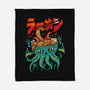 Cthulhu Noodles-none fleece blanket-spoilerinc