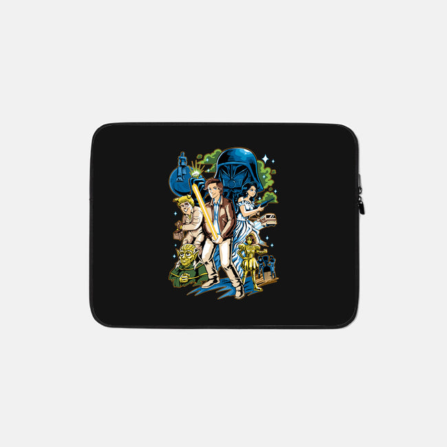 Crazy Space-none zippered laptop sleeve-Andriu