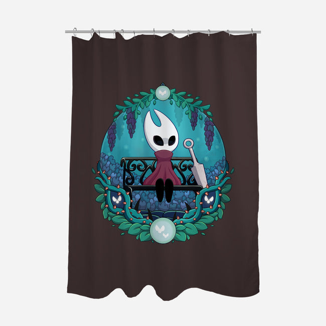 The Princess Protector-none polyester shower curtain-Zaia Bloom