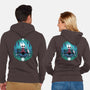 The Princess Protector-unisex zip-up sweatshirt-Zaia Bloom