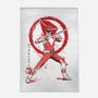 Red Ranger Sumi-e-none outdoor rug-DrMonekers