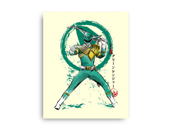 Green Ranger Sumi-e