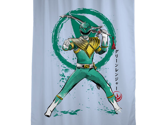 Green Ranger Sumi-e