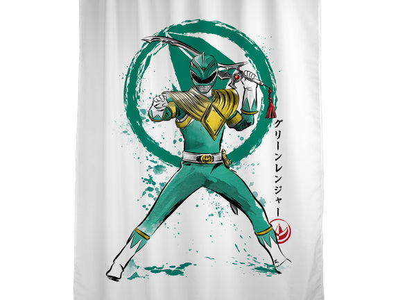Green Ranger Sumi-e