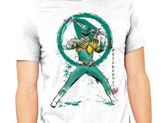 Green Ranger Sumi-e