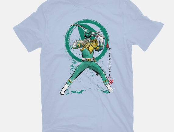 Green Ranger Sumi-e