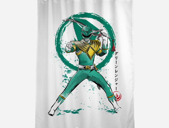 Green Ranger Sumi-e