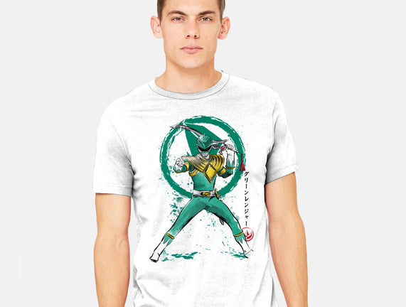 Green Ranger Sumi-e