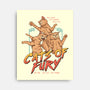 Cats Of Fury-none stretched canvas-vp021