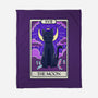 Moon Cat Tarot-none fleece blanket-Conjura Geek
