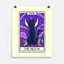 Moon Cat Tarot-none matte poster-Conjura Geek