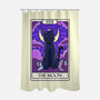 Moon Cat Tarot-none polyester shower curtain-Conjura Geek