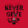 Knights Never Give Up-none polyester shower curtain-Boggs Nicolas