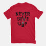 Knights Never Give Up-mens heavyweight tee-Boggs Nicolas