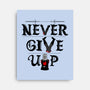 Knights Never Give Up-none stretched canvas-Boggs Nicolas