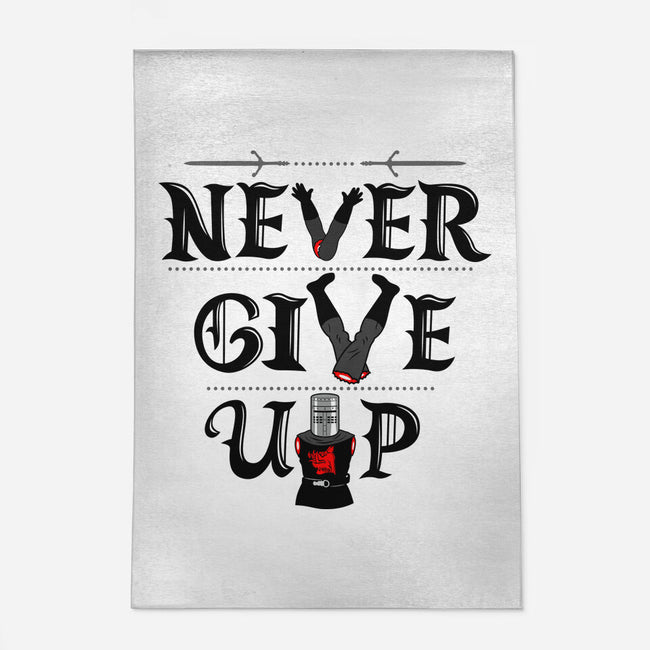 Knights Never Give Up-none indoor rug-Boggs Nicolas